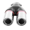 Exhaust Trim Tailpipe Universal Silencer Stainless Steel Round up to