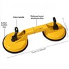 Greeverse Aluminum Heavy Duty Suction Cups - Glass Lifter for