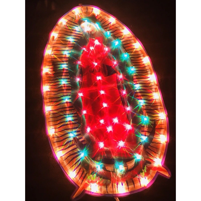 LightUp Our Lady Of Guadalupe Virgen De Guadalupe Con Luz