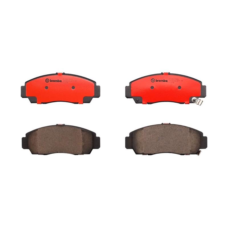 Balatas Cerámicas Delanteras BREMBO Compatible con Honda Accord 2.4L L4