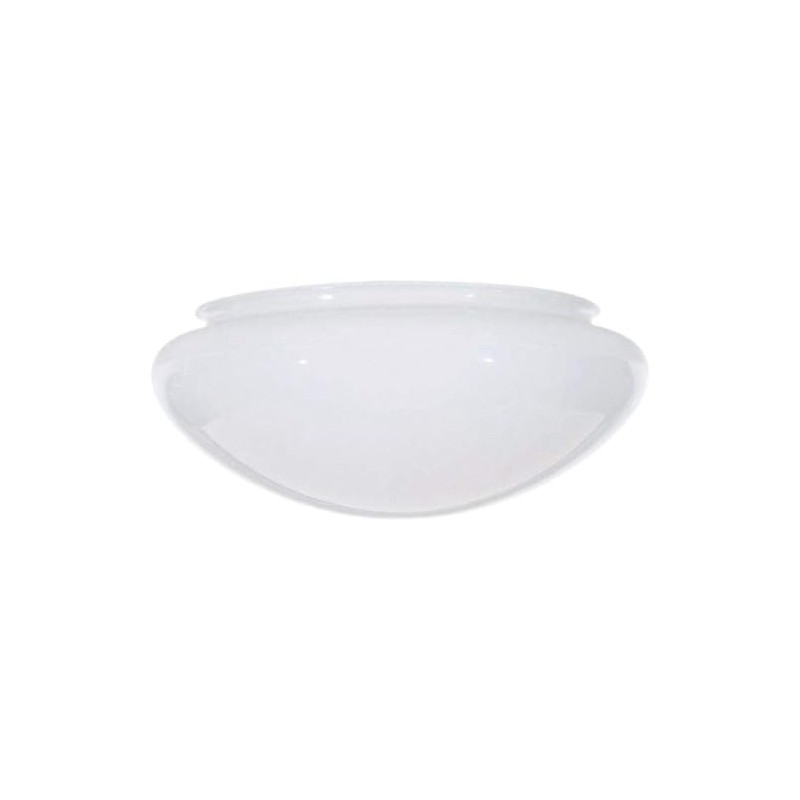 50-331 10" MUSHROOM GLASS - Fitter; 4-9/16 in.; Height; Sprayed