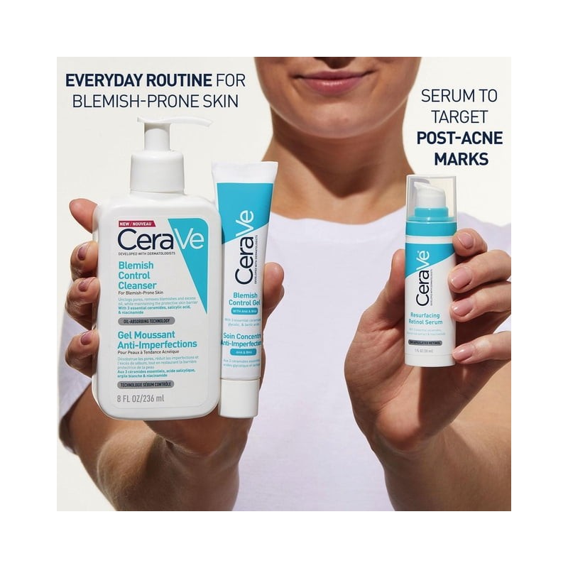 Serum Cerave Anti-Imprefecciones con Retinol para piel Grasa 30 ml