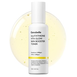 Genabelle Glutathione Vitagro, Skin Booster Toner, 120 ml, 3,000 ppm, Glutathione Toner, Lotion, High Purity, Vitamin C, White Ball, Skin Care, Korean Cosmetics, Derma Cosmetics, Doctor's Cosmetics