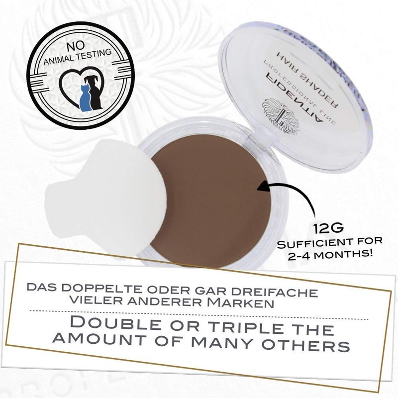 Fidentia Hair Shader root touch up, concealer and grey cover