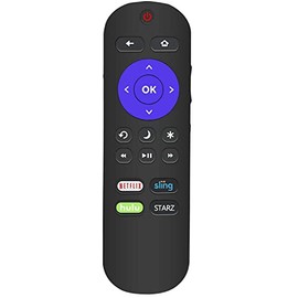 Universal Remote Control Compatible with All Sharp Roku TV
