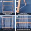 Wooden Weaving Loom Kit, S/M/L with Optional Yarn Bundle