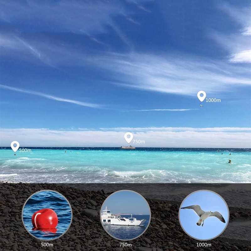 Pirate Monocular Telescope for Kids & Adults, Handheld Collapsible Brass