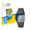 brotect 2 Pack Protection Film compatible with Casio Collection Unisex