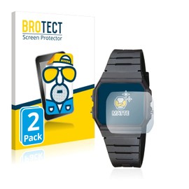 brotect 2 Pack Protection Film compatible with Casio Collection Unisex F-91W