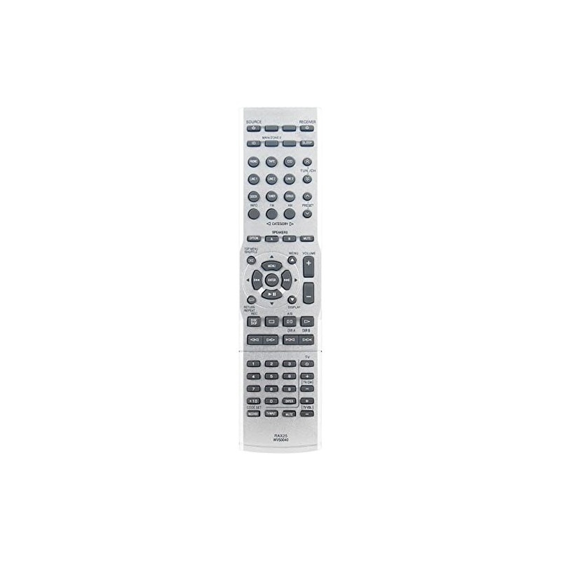 RAX25 WV50040 Replacement Remote Control Commander fit for Yamaha Stereo