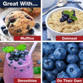 4Patriots Freeze-Dried Whole Blueberries #10 Can: Designed to Last 25 Years, 26 Servings