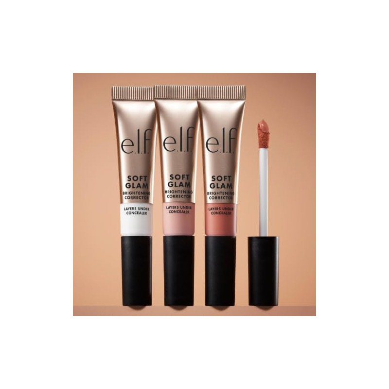 e.l.f. Cosmetics Soft Glam Corrector Iluminador Light Pink Rosa Claro