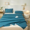 Waterproof Bed Sheet Flat Sheets Lightweight, Mattress Protector Sheet for