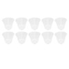 10PCS Hearing Amplifier Domes Replacement Silicone Soft Earplug Eardrum Heads