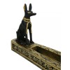 Egyptian Anubis Incense Holder Burner Figurine Made of Polyresin
