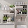 PPN Towel Rack Bathroom Storage Shelves Over The Toilet with