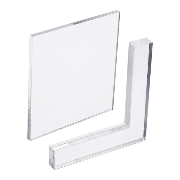 PATIKIL Acrylic Stamp Block, 1 Pack Clear Stamping Block with