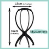 nevermindyrhead 2 Pack wig stand 6 Colors. Portable and collapsible,
