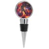 Libra Scales Zodiac Illustration with Stars Wine Stopper
