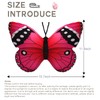 CHELEI2019 15.7" Butterfly Pillow Pink Butterfly Stuffed Animal Plush Toy