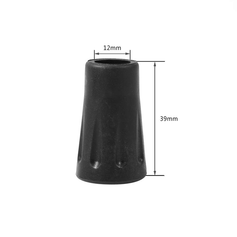 Trekking Pole Caps Set of 4 Replacement Rubber Caps Stock