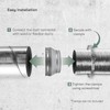 Vent Systems 12" Inch to 10" Inch Duct Reducer Adapter