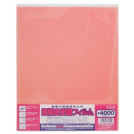 Sankyo Rikaku High Precision Finishing Film #4000 (3 microns) For DIY, Hobby, Plastic Finishing and Cleaning