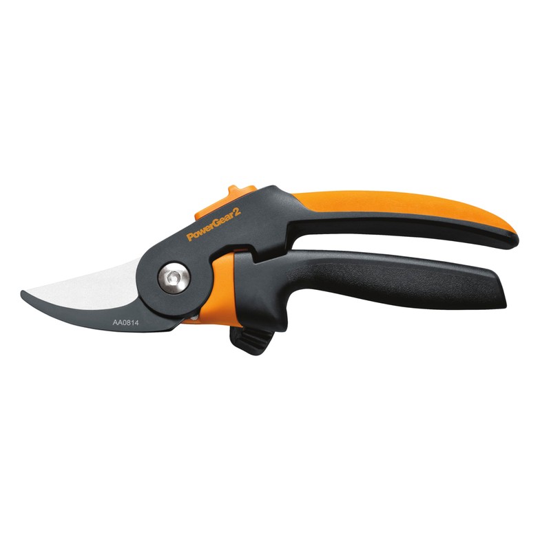 Fiskars PowerGear2 Softgrip Pruner for Branches, Optimizes Cutting Power and