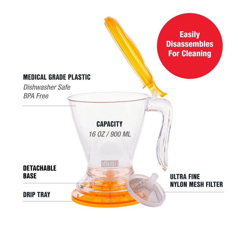 Tiesta Tea Ultimate Live Loose Leaf Kit, Tea Starter Kit