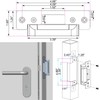 UHPPOTE ANSI Standard Heavy Duty Stainless Steel Finish Electric Strike