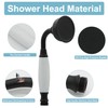 HOMEDEC Vintage Handheld Shower Head with 59inch Flexible Hose High-Pressure