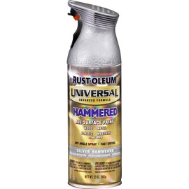12 Oz Hammered Silver Universal® Spray Paint [Set of 6]
