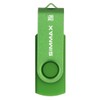 SIMMAX USB Flash Drives 2 Pack 16GB Memory Stick Swivel