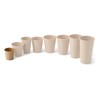 BIOZOYG Pack of 100 Coffee Cups Paper Cups 100 ml