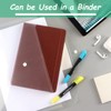 Pack of 12 A4 Document Folders, Document Wallets, Waterproof with