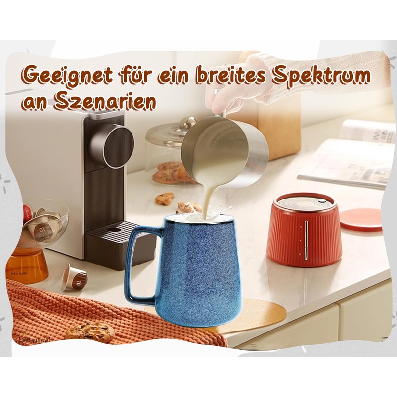 Large Ceramic Coffee Cups, 24 oz / 700 ml Extra
