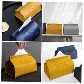 Ciieeo 1pc Elegant Vehicle-Mounted Tissue Box Cover Multi-Purpose Storage for Home Car and Office Design Practical Napkin Holder for Stylish Decor