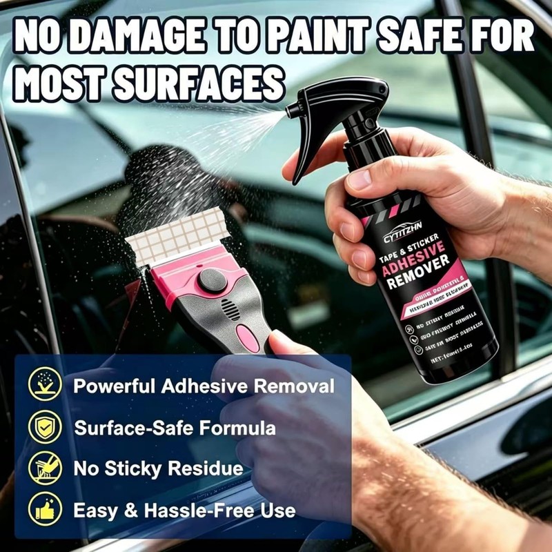 Adhesive Remover Softens & Dissolves Goo & Glue, Stickers, Labels,