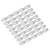 40pcs Wig Clip Set Stainless Steel DIY 9 Teeth Snap