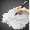 Metallic Bright Silver Marker,1pcs 1-3mm Liquid Silver Chrome Marker, Oil-based