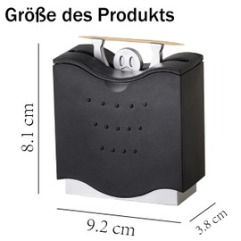 Esshogo 1 x Practical Toothpick Dispenser, Automatic Toothpick Holder, Toothpick Dispenser, Automatic Toothpick Ejector, Hide and Seek Figure Toothpick, Toothpick Holder