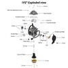 1PZ LT4-C01 Carburetor Carb for Suzuki Eiger Auto LTF400 LTA400