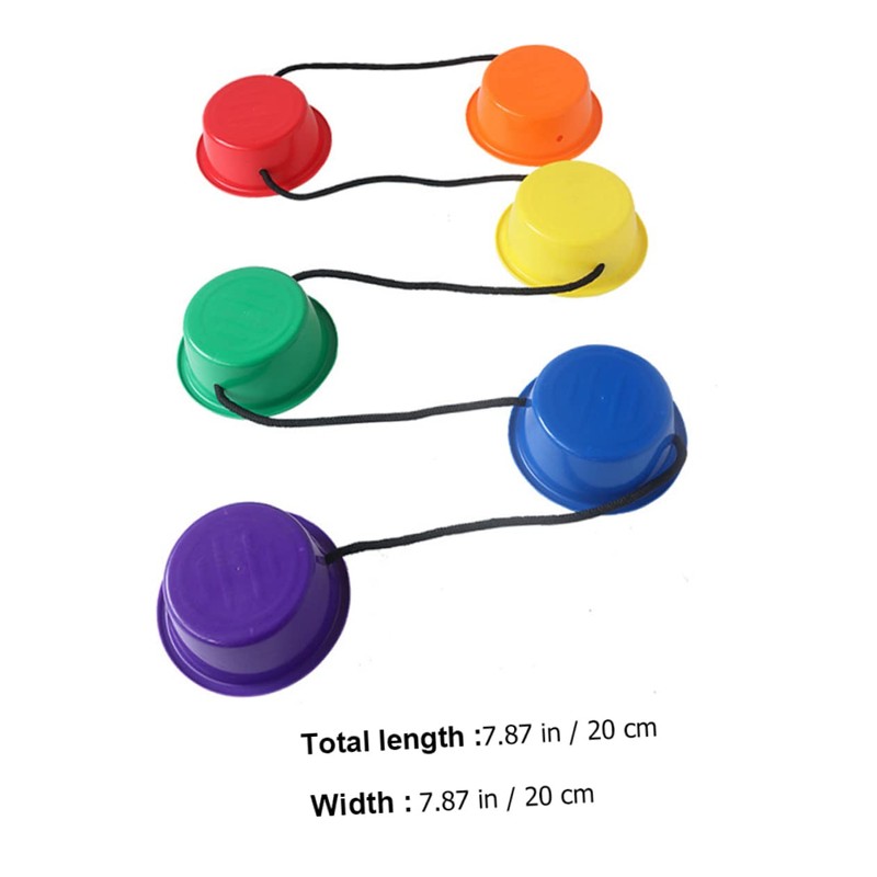 Generic 1 Set Plum Pile Obstacle Stilts Out Door Stepping