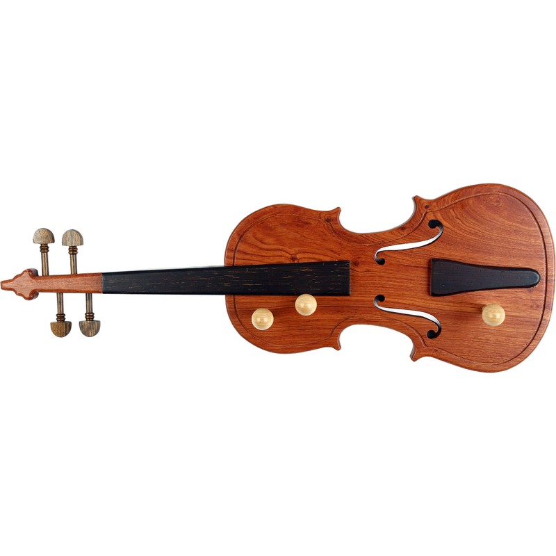 Royal RC Canes Violin Wall Stand - Genuine Rosewood Violin