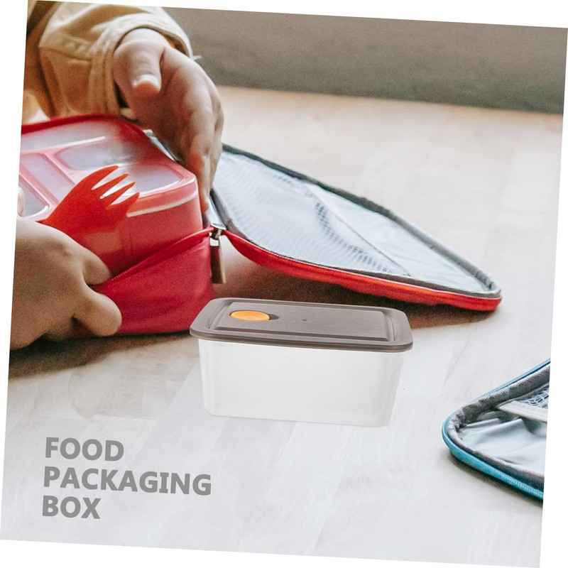 BIUDECO Stainless Steel Refrigerator Fresh Storage Box Snack Preservation Box