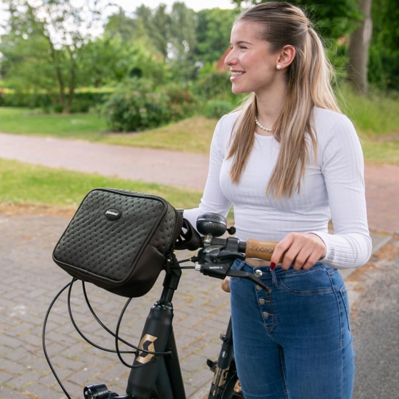 Haberland Lifestyle Bicycle Handlebar Bag Black