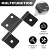 Screw Man Three Leaf Non-Mortised Hinge Bifold Door Hinges Bifold