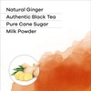 QuikTea Ginger Chai Tea Latte – 10 Count, Bold Ginger