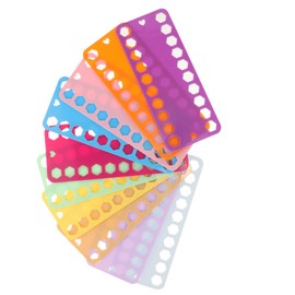 STOBOK 10pcs Cross Thread Organizer Embroidery Floss Holder for Easy Thread Management and Untangling for Crafting and Sewing Projects