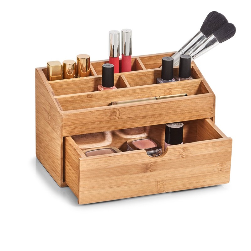 Zeller 25386 organiser with Bamboo, approx. 25.4 x 12.5 x